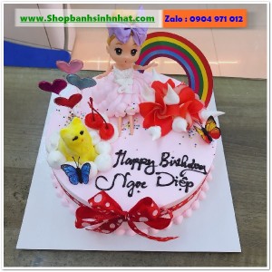 Bánh Sinh Nhật Công Chúa - BQ404